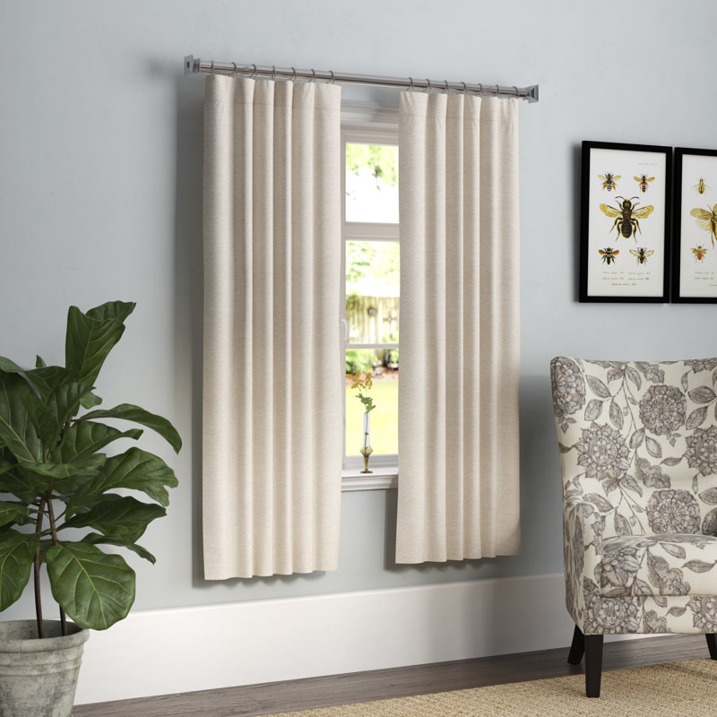 Laurel Foundry Modern Farmhouse Blackout Rod Pocket Single Curtain